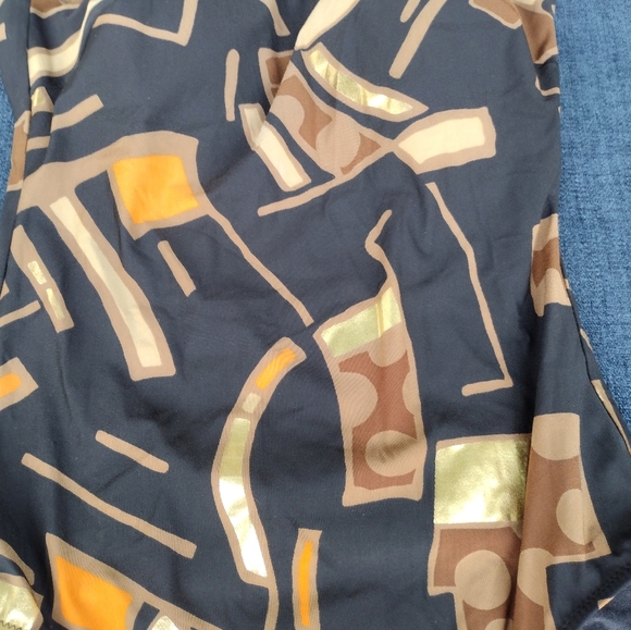 Gottex Women Printed Swimsuit Multicolor Size 12 - Picture 2 of 7